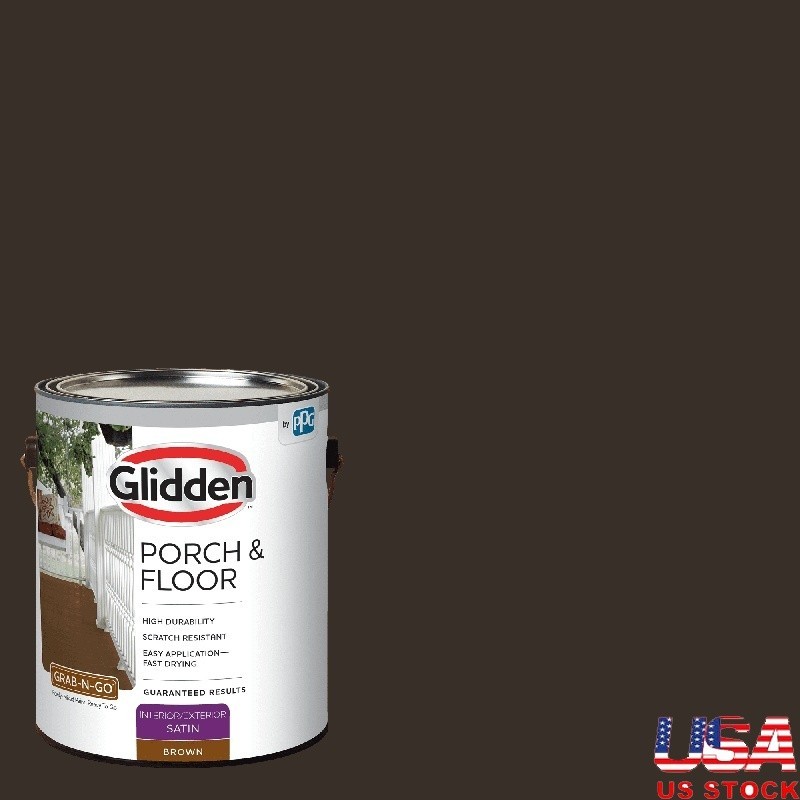 Durable Porch Floor Paint Easy Apply Fast Dry Scratch Resistant Washable New