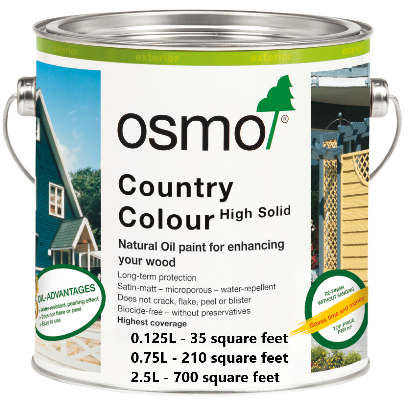 Osmo – COUNTRY COLOR – Exterior Wood Finish Stain (Tints)