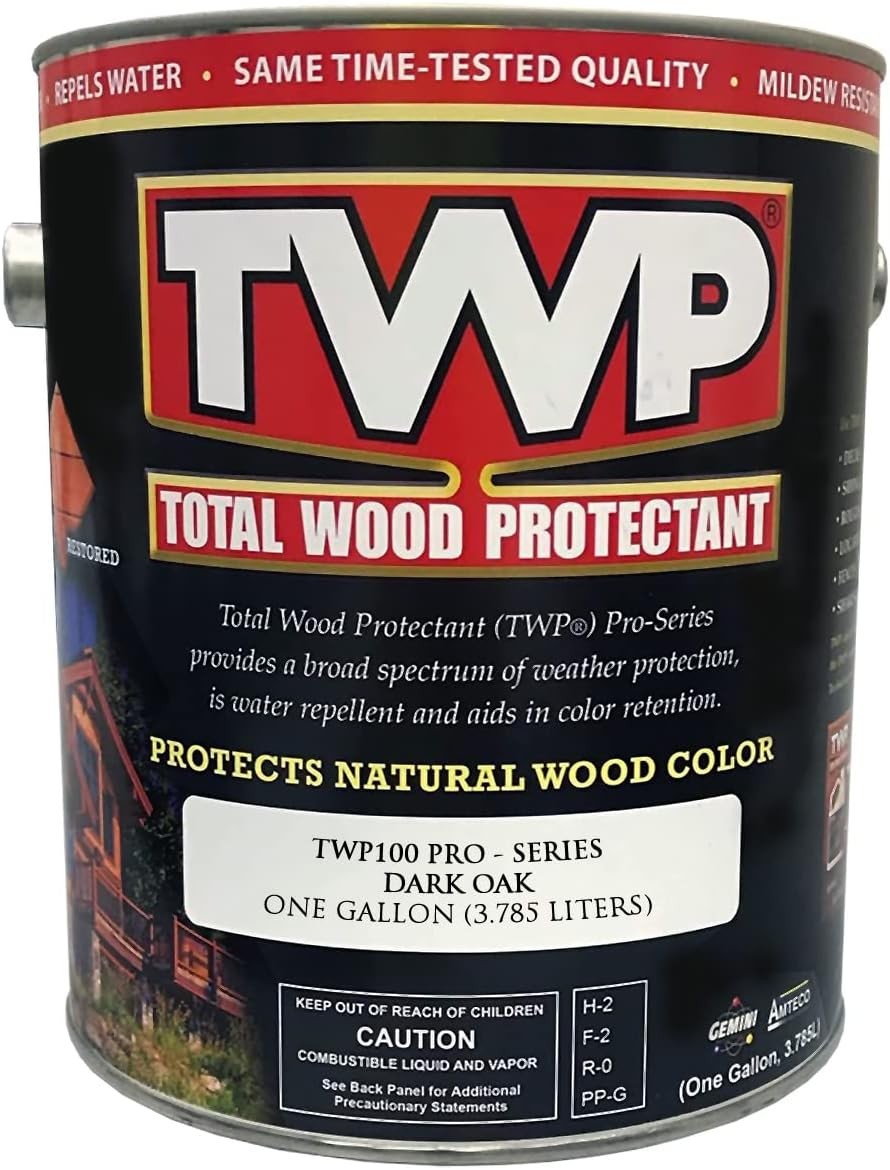 Amteco 103 1 Gallon Dark Oak Exterior Wood Stain