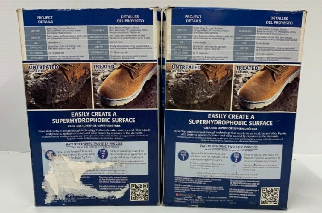 Rust-Oleum NeverWet Multi-Surface Liquid Repelling Treatment Frosted Clear (2)