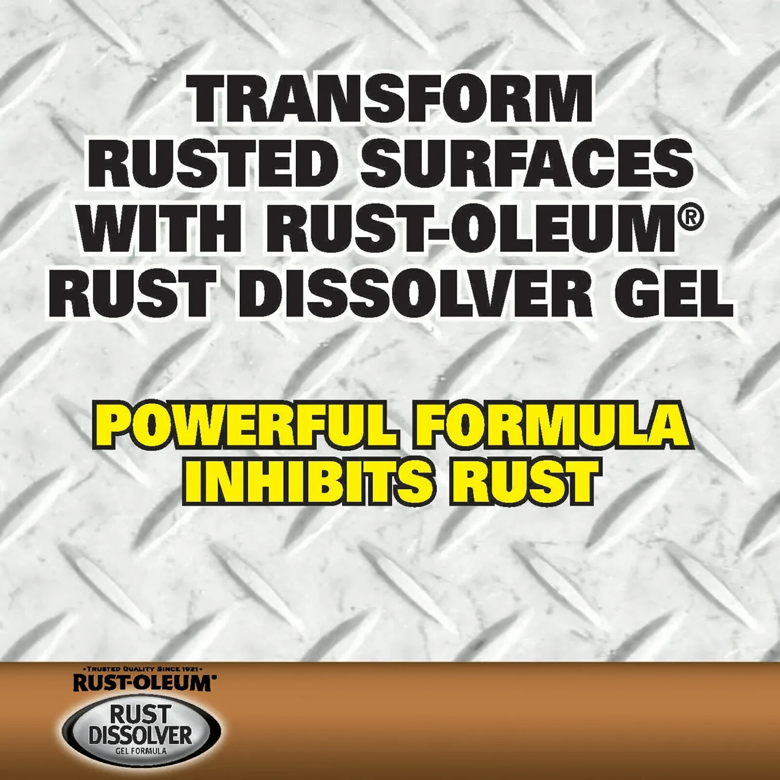 Rust-Oleum Rust Dissolver Gel Spray-300112, Powerful Formula, Inhibit Rust, 32Oz