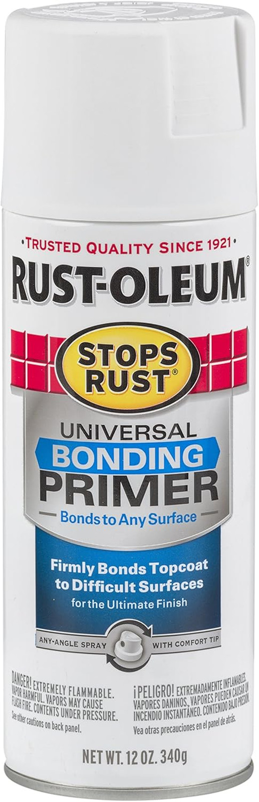 285011 Stops Rust Universal Bonding Primer, 12 Oz, White