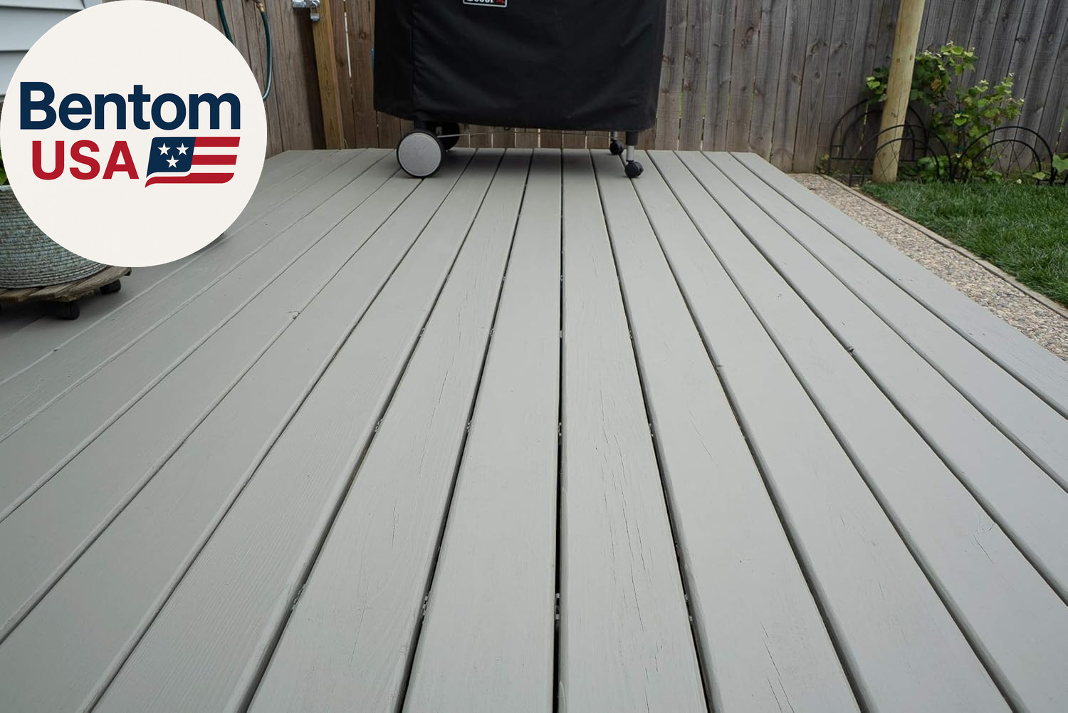 #1 Deck Premium Advanced Solid Color Outdoor Wood Stain and Sealer in One – Wate