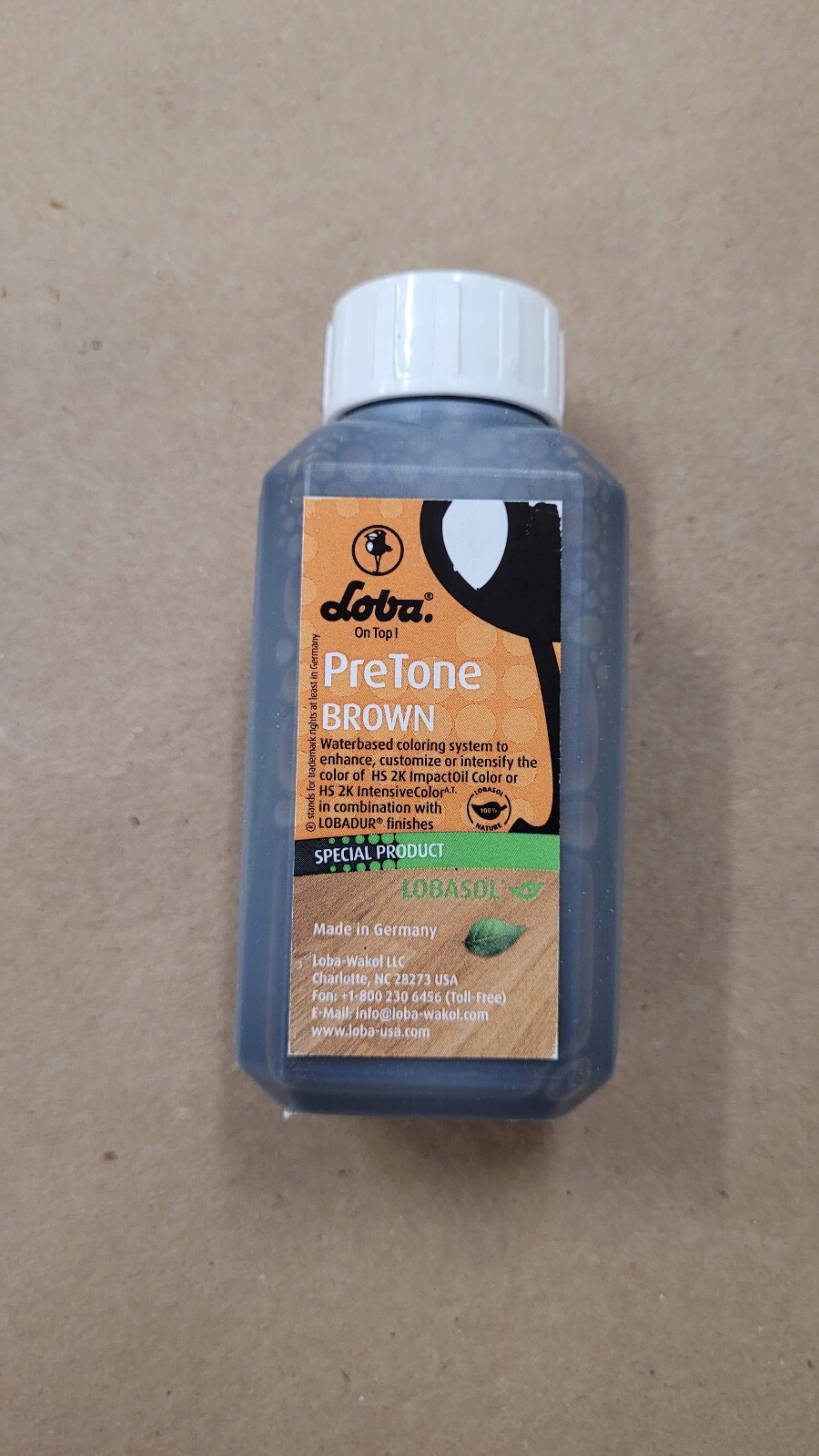 Loba HS 2K Impact Oil Sample 100ml (Pretone Brown)