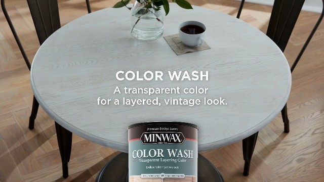 White Wash Pickling Stain – Transparent Layering Color, 1 Quart for Wood Finishi