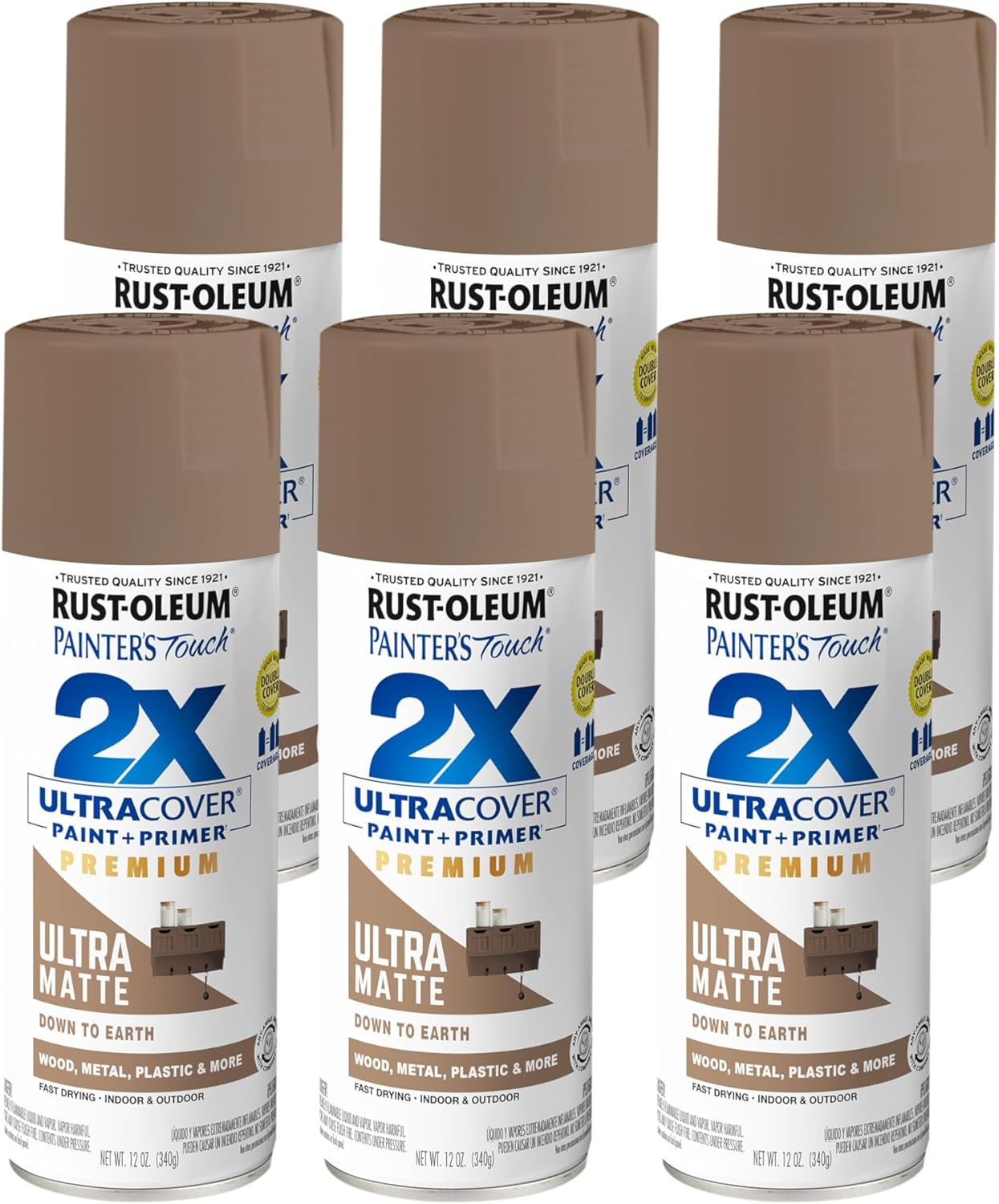 Painter’S Touch 2X Ultra Cover Spray Paint, Gloss Clear | Indoor and Outdoor Sur