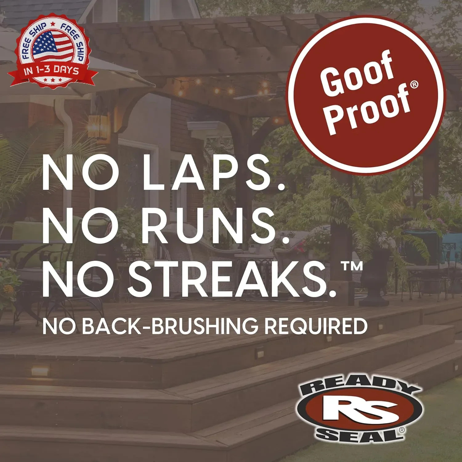 Ready Seal Exterior Wood Stain | Turbo Spray System | Professional Grade Oil-Bas