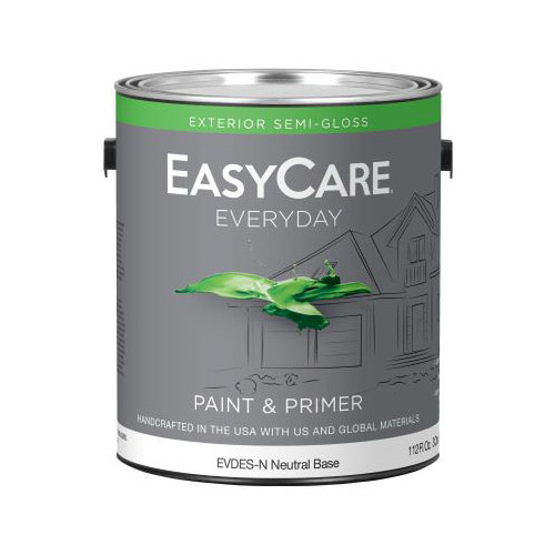 EasyCare EVDESGN-GL Everyday Exterior Latex Paint, Semi Gloss, Neutral Base,
