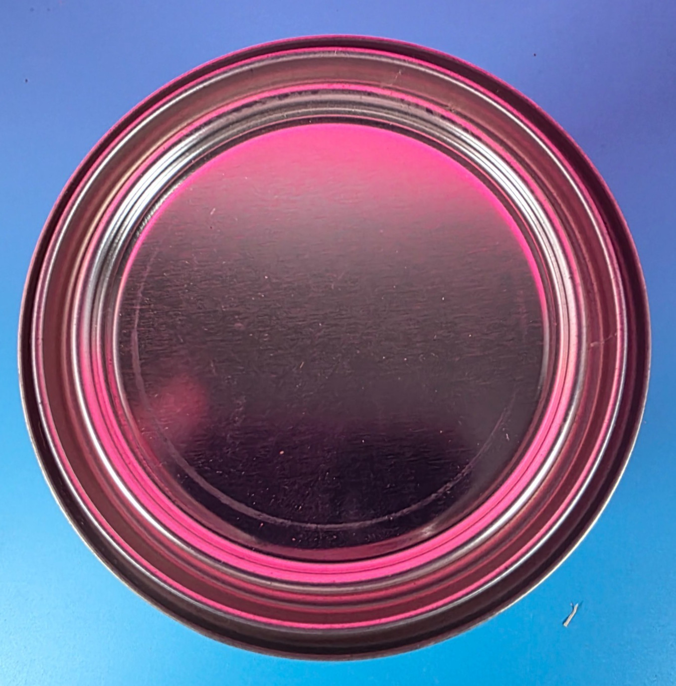 Empty Paint Can Pint Round w/Lid Paints Coatings