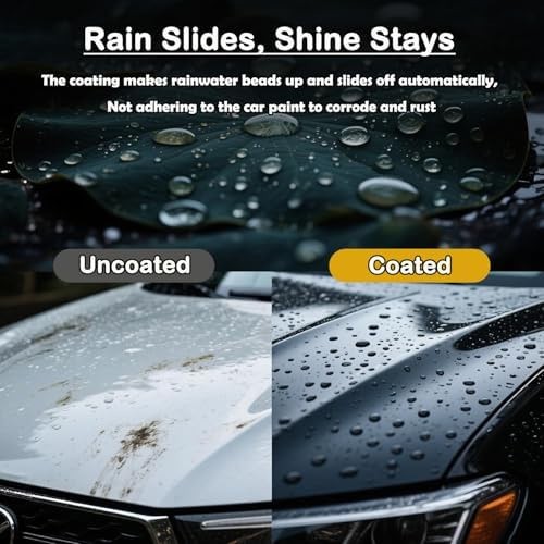 Quick Effect Coating Agent for Car – Hydrophobic Ceramic Coating Spray for Ca…