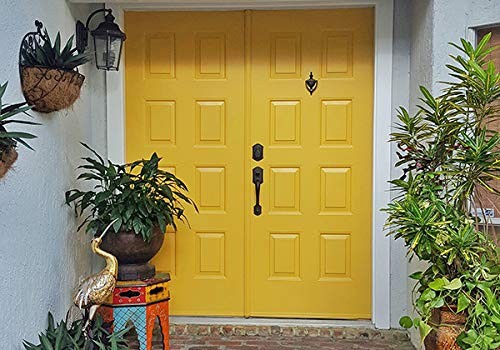 275273 Front Door Paint, Quart, Satin Happy
