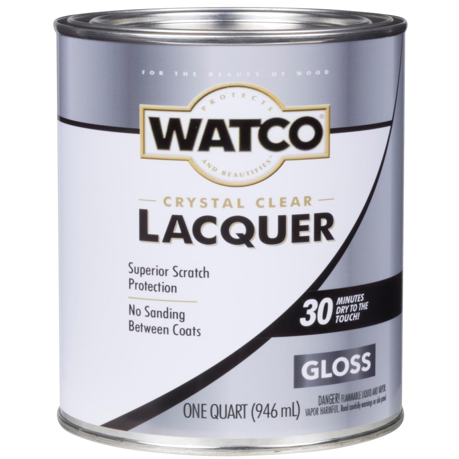 Fast-Drying Clear Gloss Quart Lacquer Finish