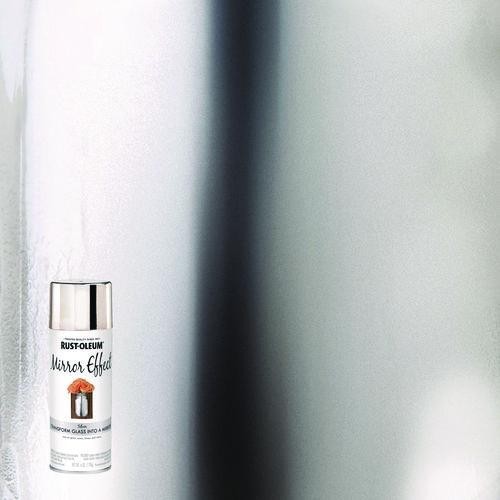 Rust-Oleum Specialty Mirror Effect Spray Paint, High Gloss Mirror, 6 oz Can