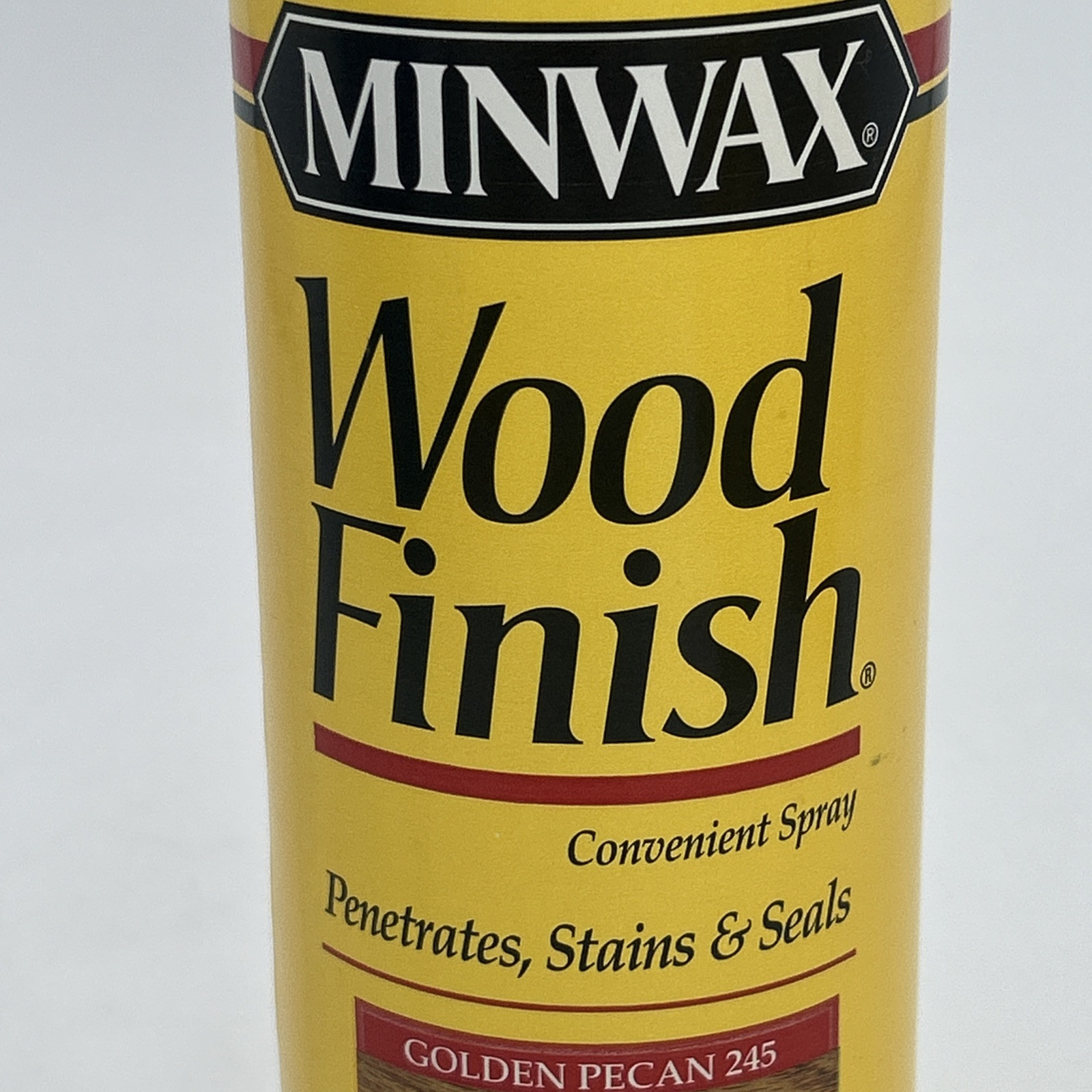 Minwax Wood Finish Aerosol Penetrating Stain Spray Golden Pecan 245 11.5 Oz Can