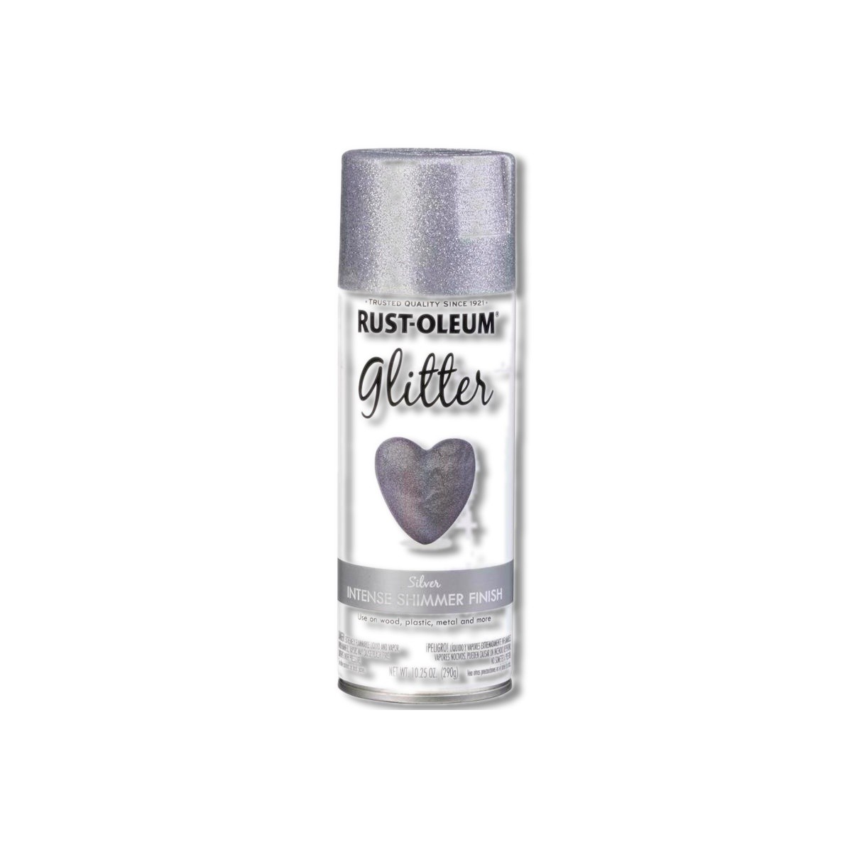 Rust-Oleum Specialty Glitter Silver Spray Paint 10.25 oz 301814