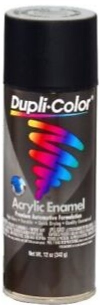 Dupli-Color DA1603 Semi-Gloss Black General Purpose Acrylic Enamel – 12 oz.