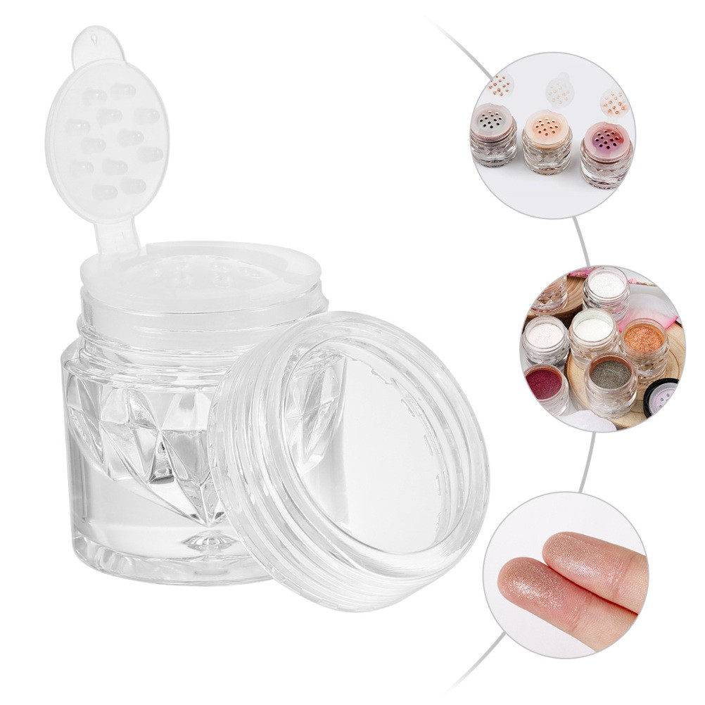 10pcs Sub Packaging Bottles Storage Bottles Concealer Powder Bottles