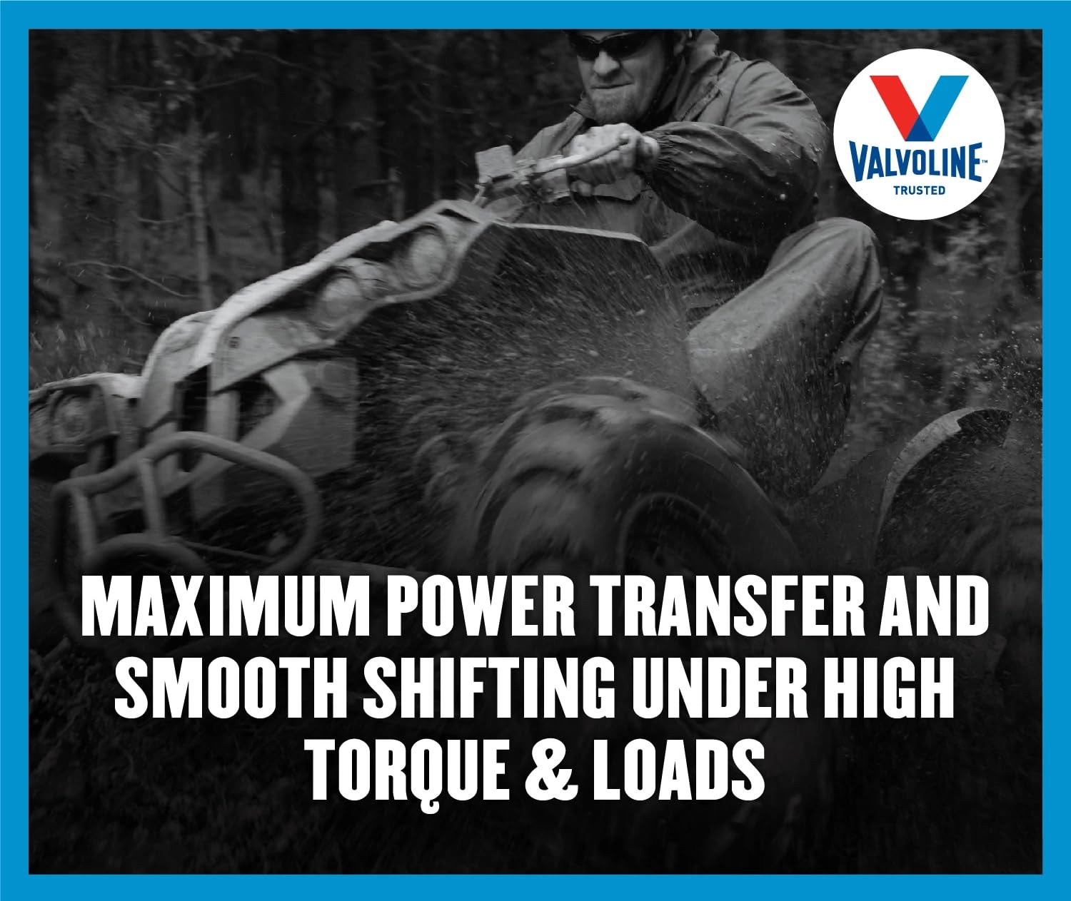 Valvoline 4-Stroke ATV/UTV SAE 10W-40 Motor Oil 1 QT, 1 Case of 6, Gold