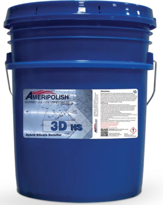 Ameripolish 3D HS Hybrid Silicate Concrete Densifier 5 Gallons