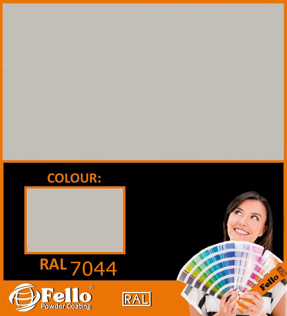 FELLO powder coating – RAL 7044 matte silk grey 5KG