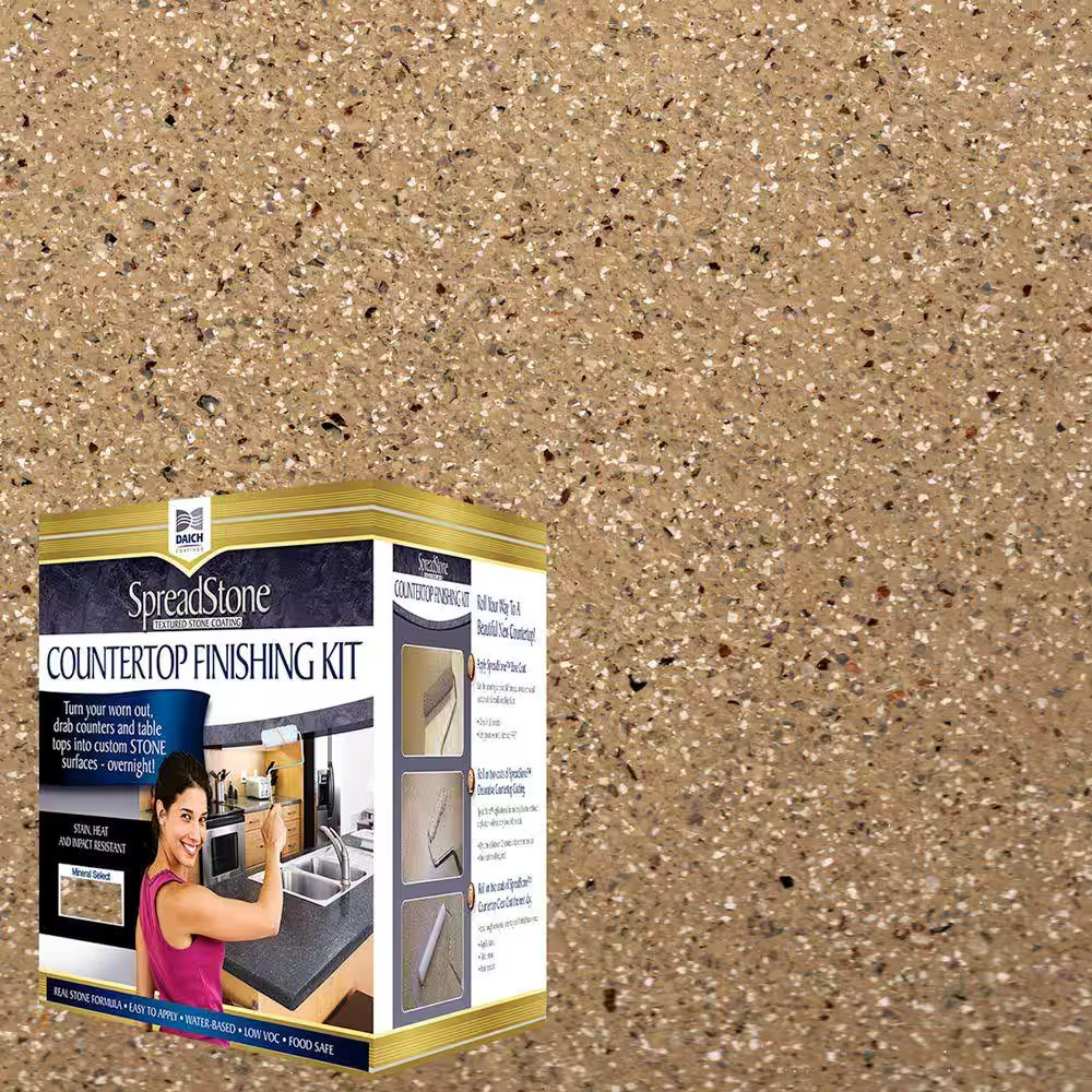 Mineral Select 1 Qt. Canyon Gold Countertop Refinishing Kit
