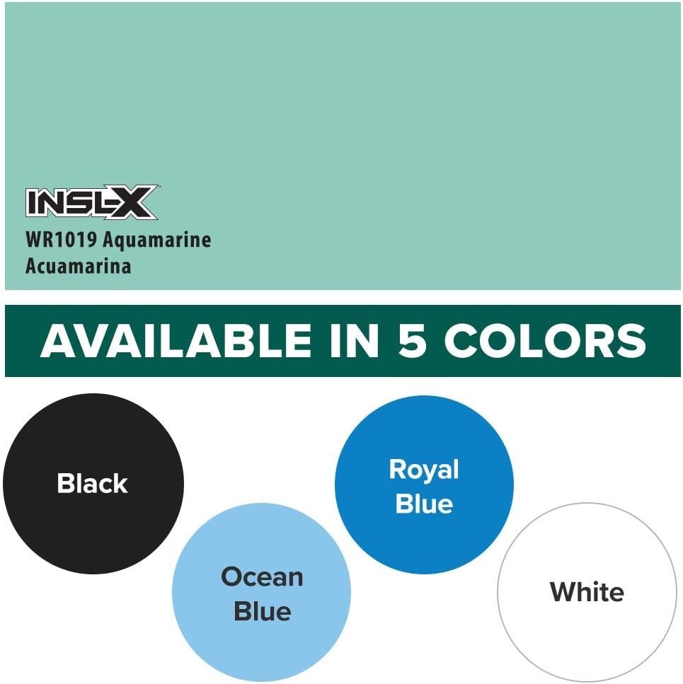Waterborne Semi-Gloss Acrylic Pool Paint Aquamarine,1 Gallon,128 Fl Oz Pack of