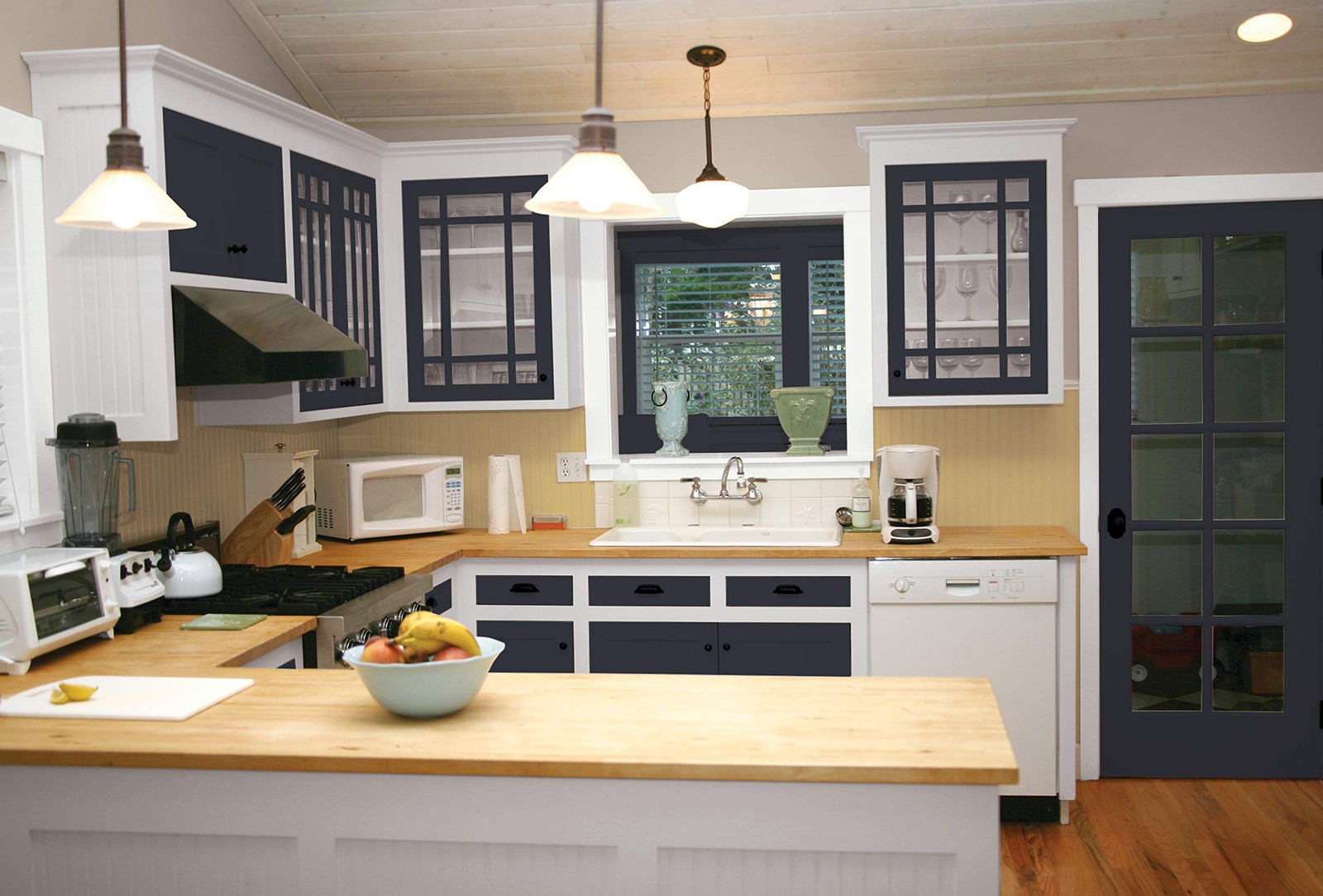 Rodda Paint Rodda Cascadia Zero Interior Satin Voc In One 1-Gallon Midnight