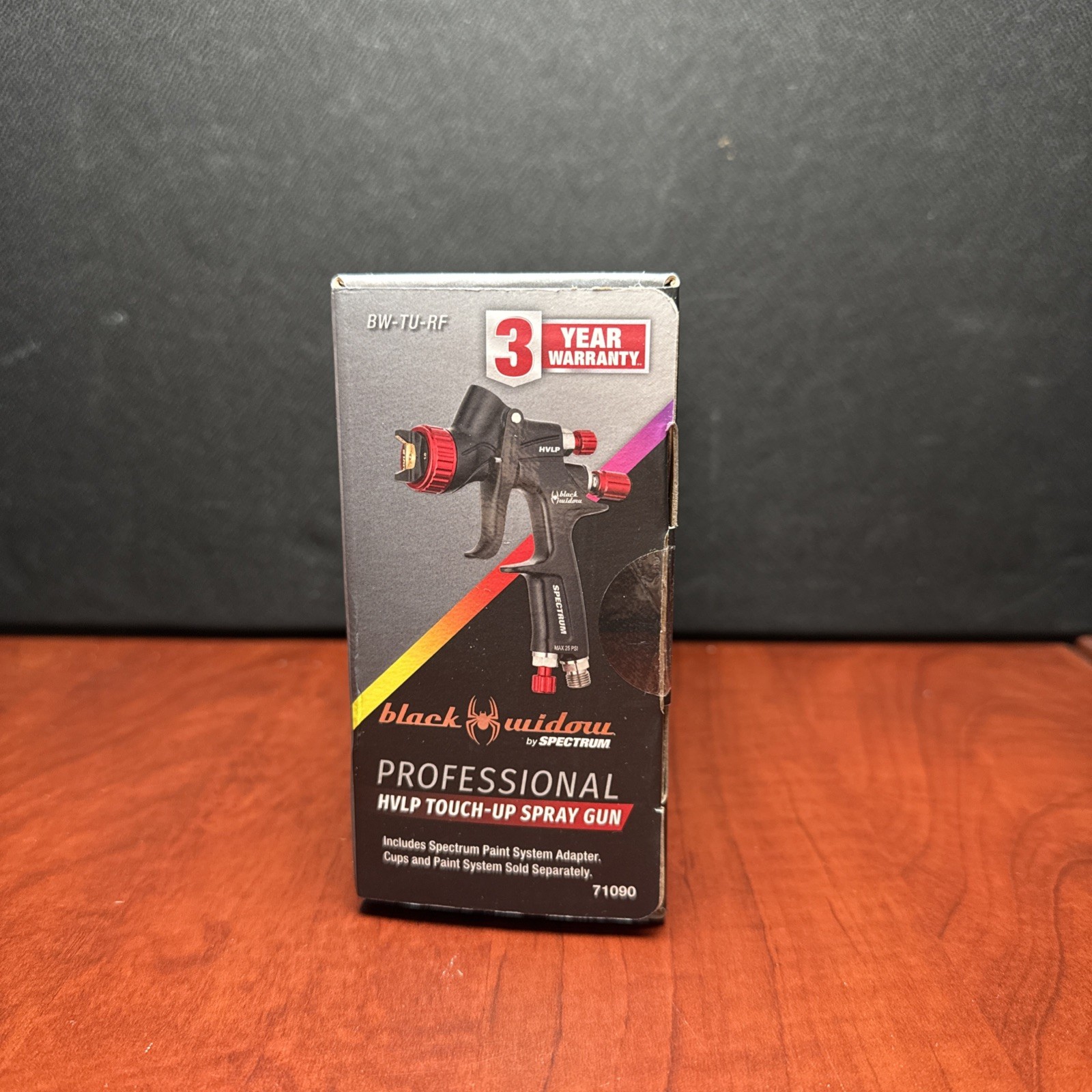 BLACK WIDOW SPECTRUM BW-TU-RF Professional HVLP Touch-Up Spray Gun 71090 (7318)