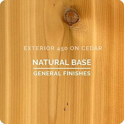 General Finishes Exterior 450 Water Based Wood Stain, 1 Gallon, Natural Base