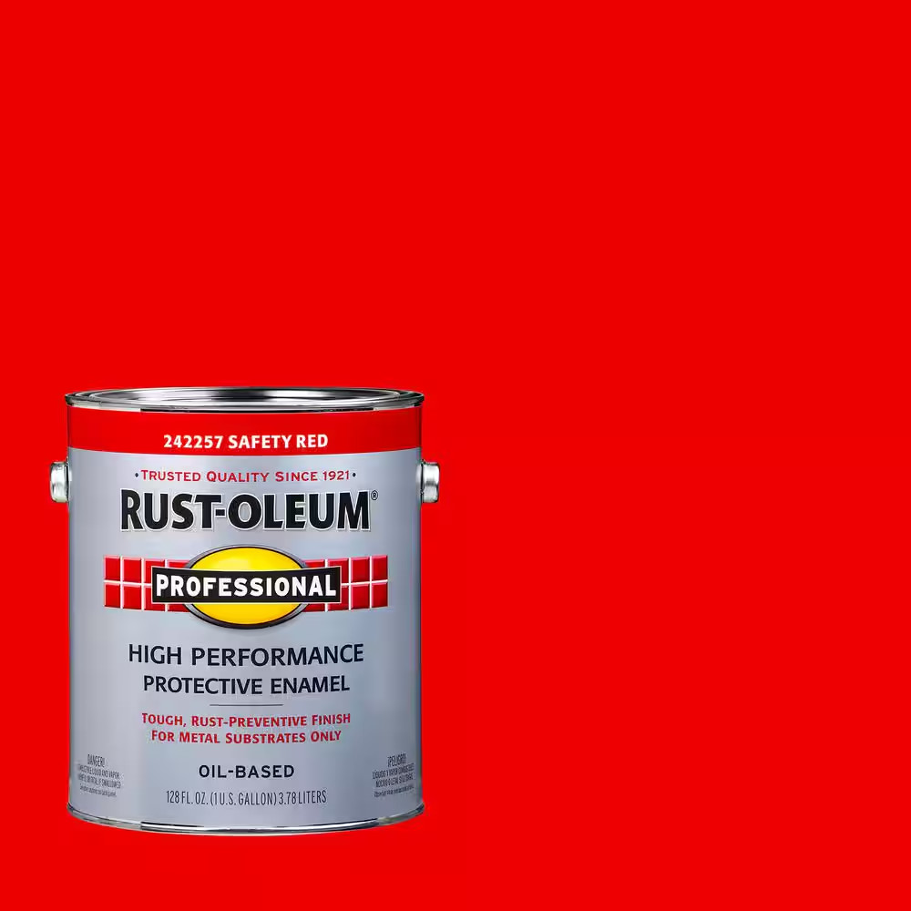 1 Gal. High Performance Protective Enamel Gloss Safety Red Oil-Based Interior/Ex