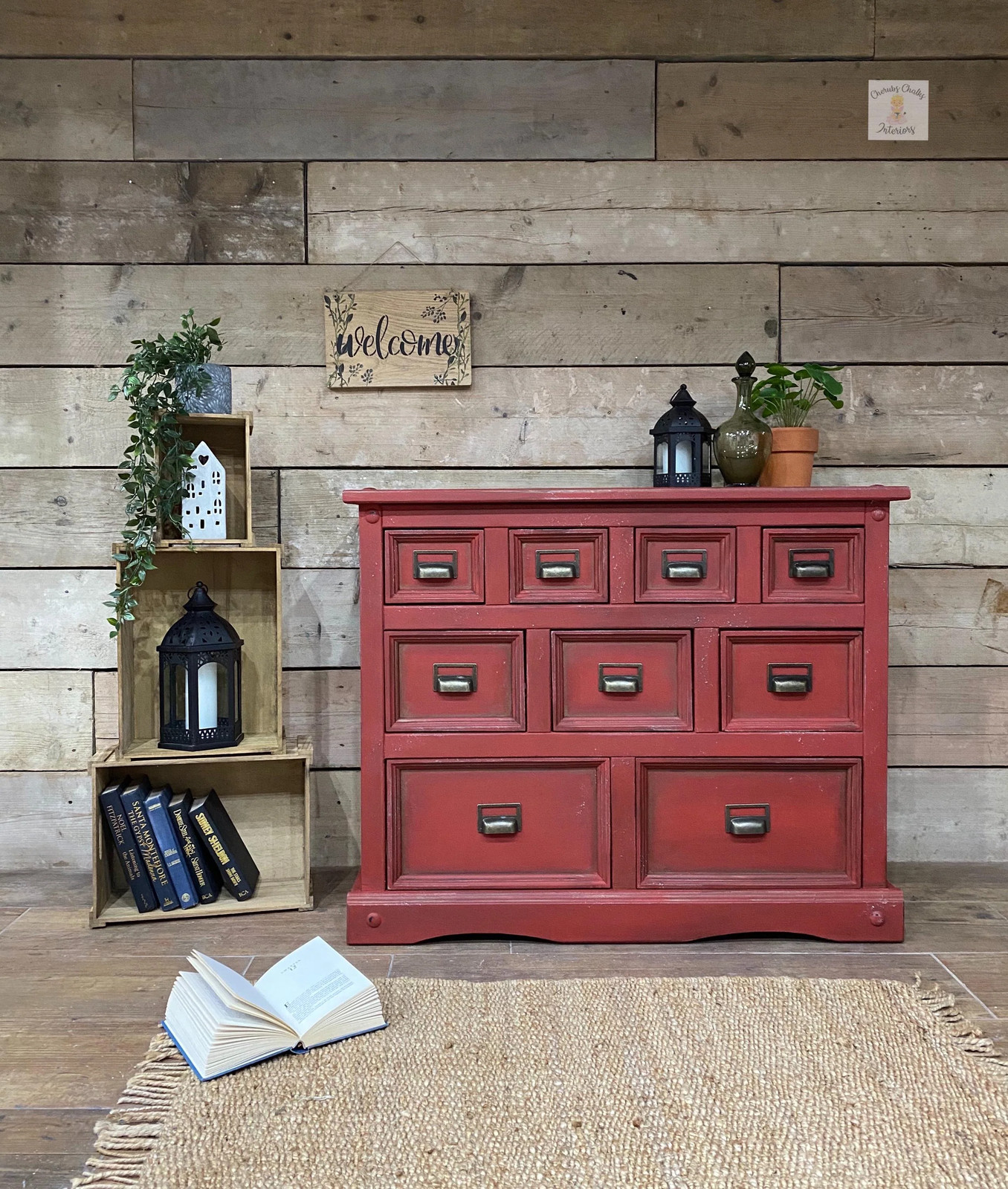 Barn Red (deep red) – Chalk Paint – Dixie Belle Paint (4 sizes)
