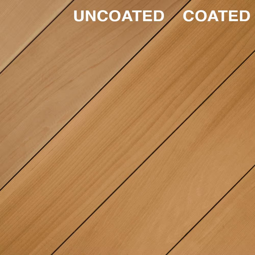 Exterior Wood Finish 1 Gal. Clear Transparent Waterproofing Decks Fences Siding