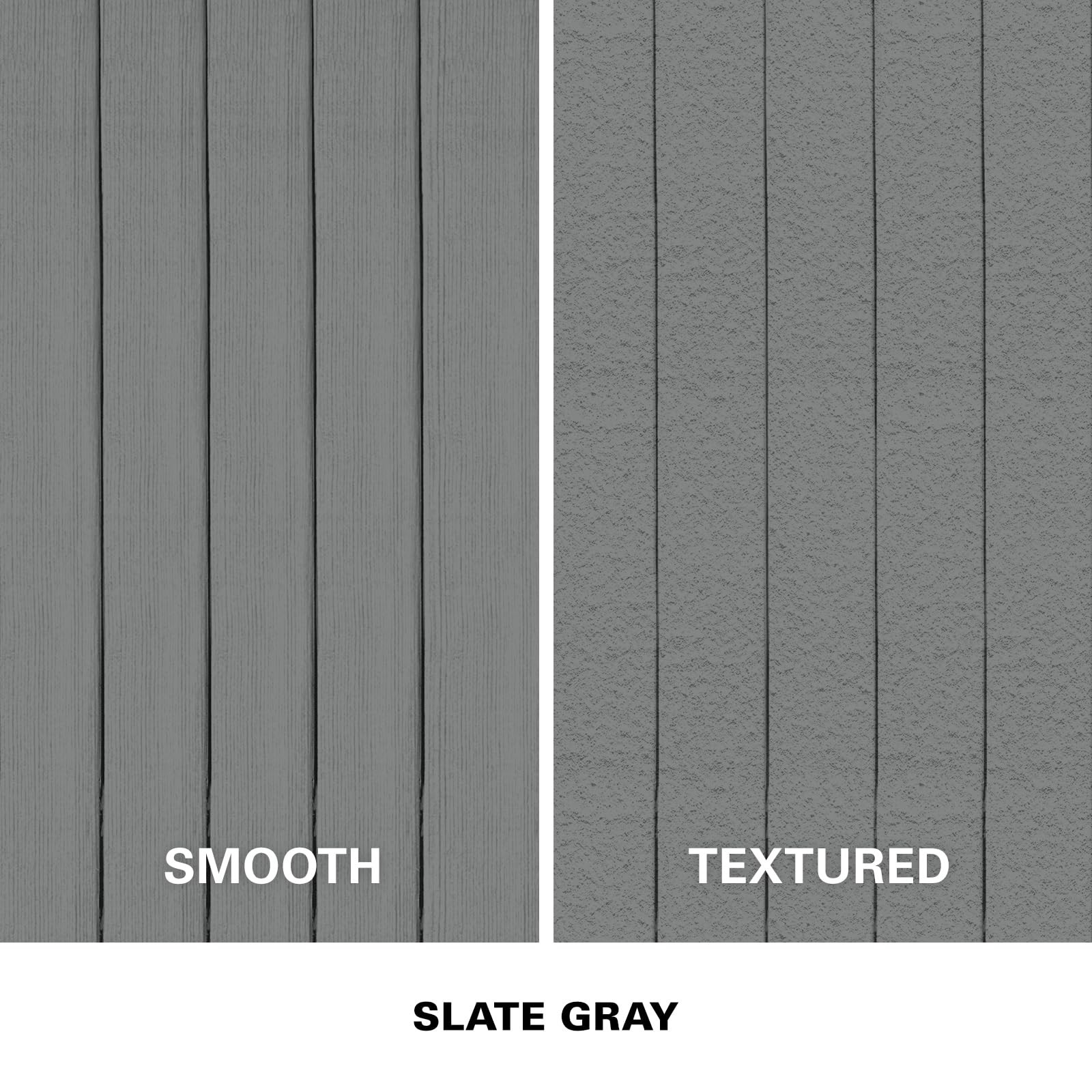 Textured Solid Coating Resurfacer, Slate Gray, 1 Gallon – Durable Outdoor Paint