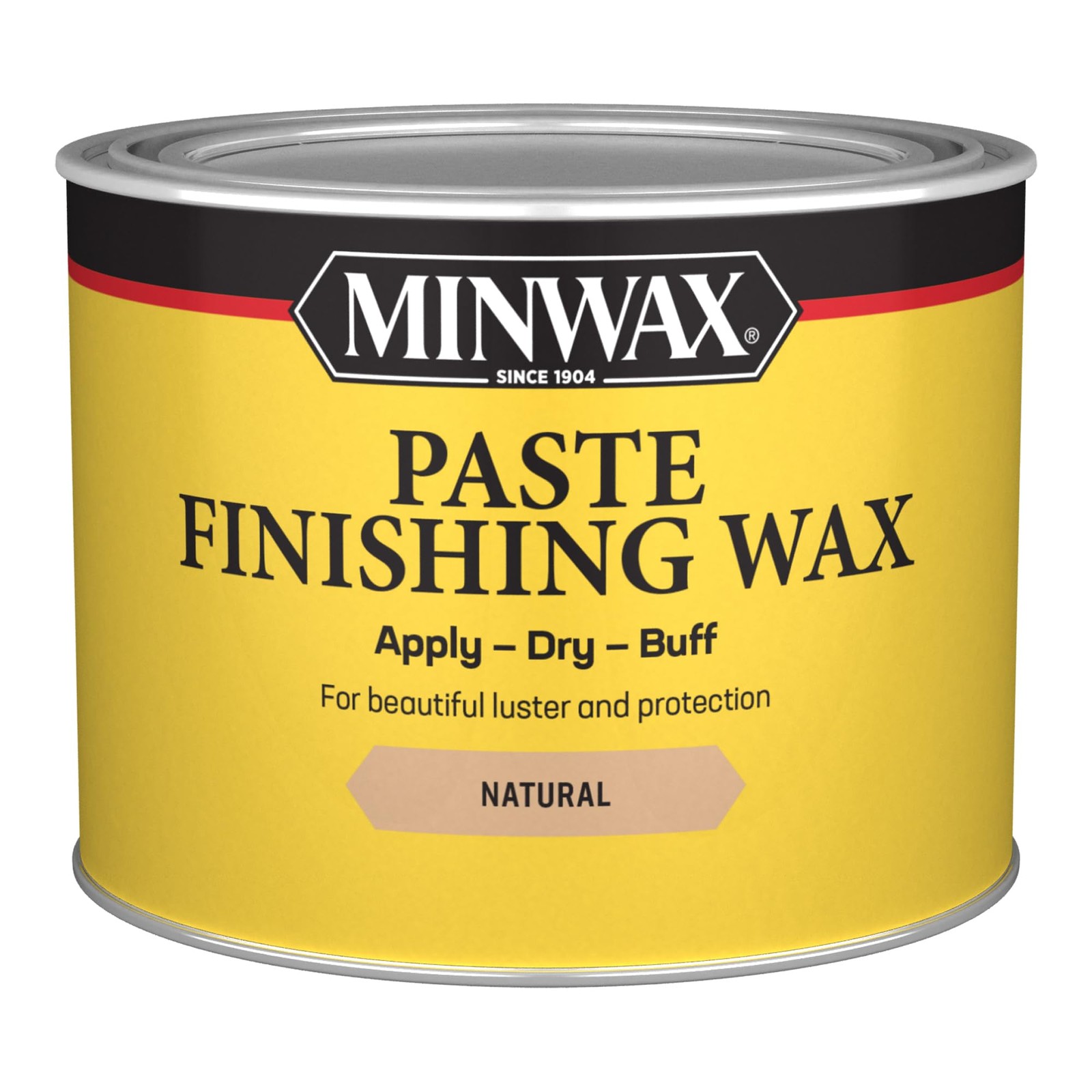 Minwax Paste Finishing Wax, Natural, 1 lb