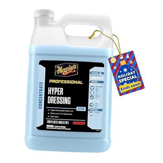 D17001 Hyper Dressing – 1 Gallon – Give Your Car’s Trim Pieces the Best Shine