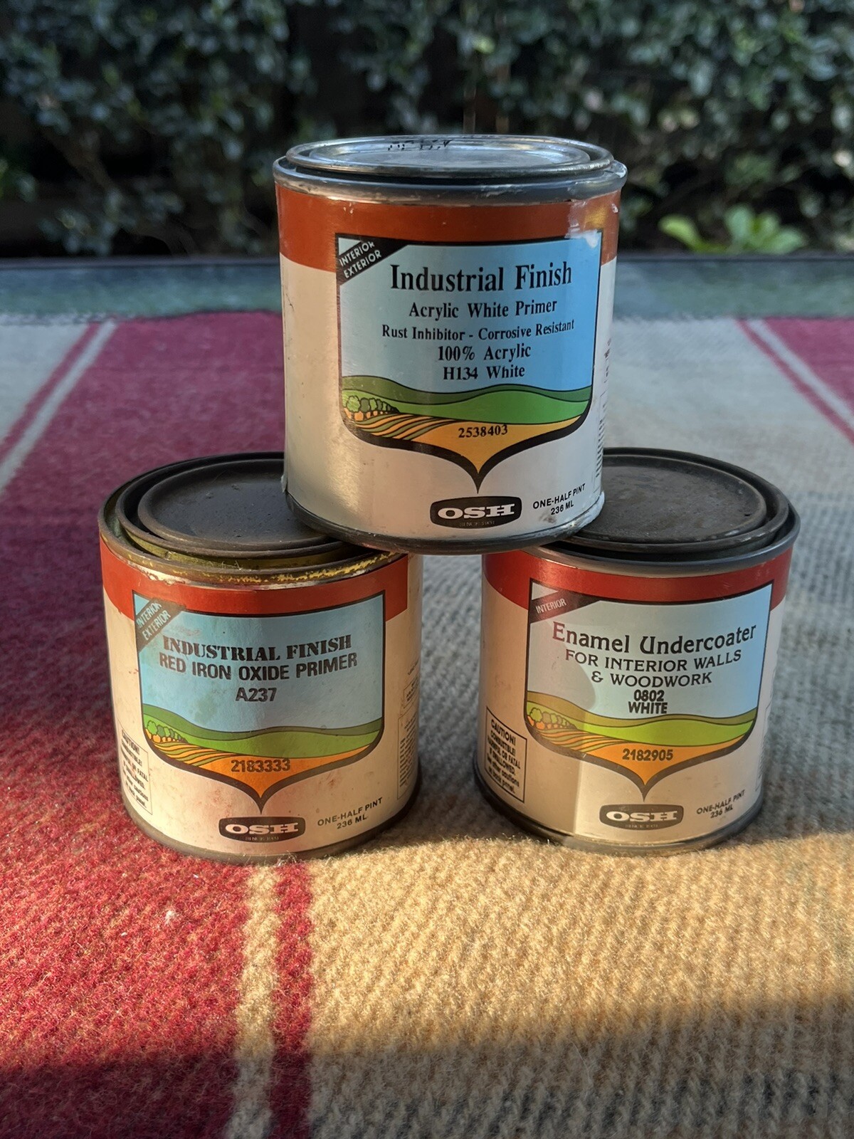OSH. Orchard Supply Hardware Half-pint Paint.
