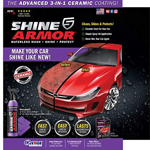 Fortify Quick Coat Ceramic Coating – Car Wax Spray – High Performance