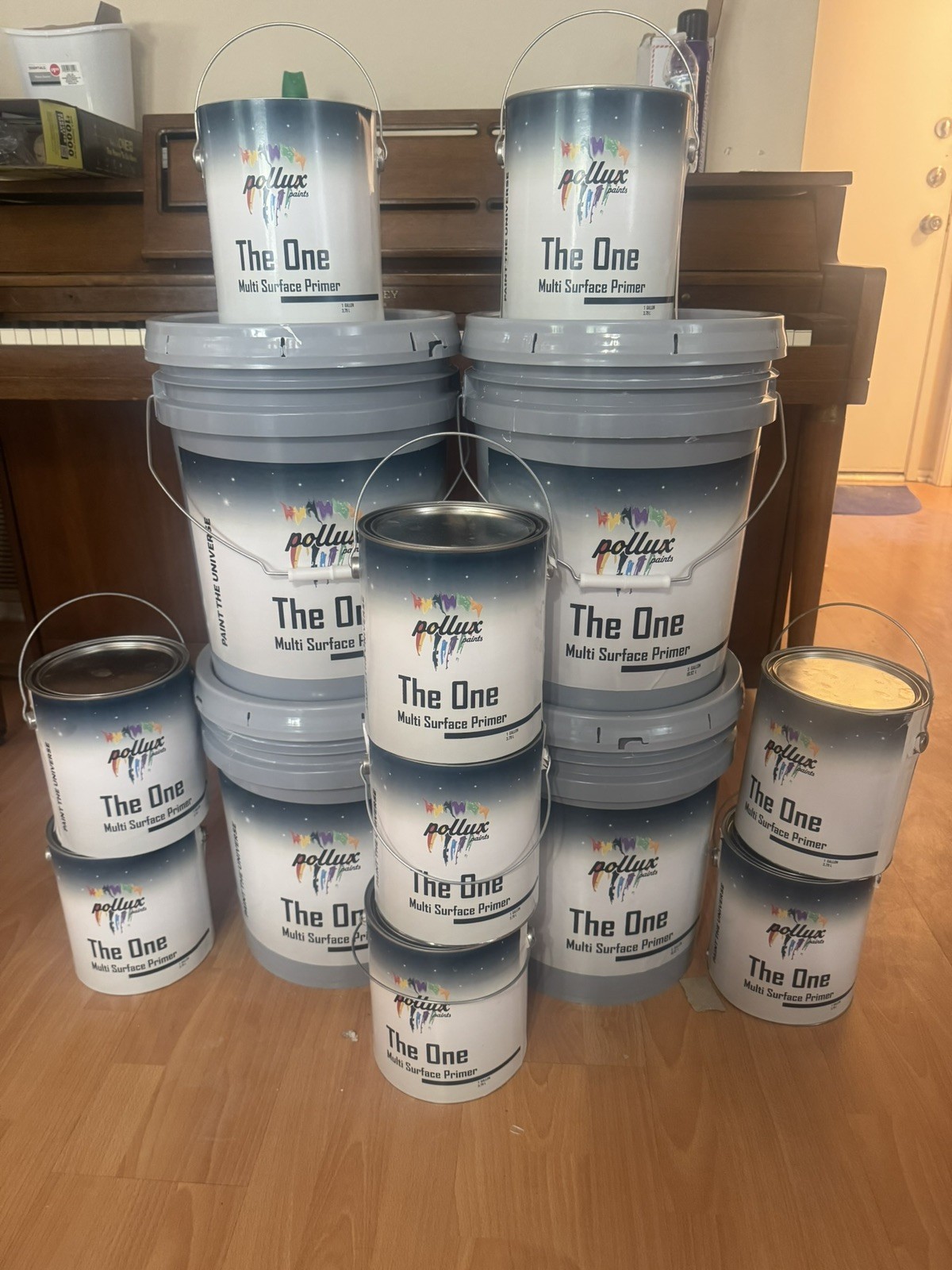 All PURPOSE 5 Gal. White Interior/Exterior Multi-Surface Primer, Sealer, and S