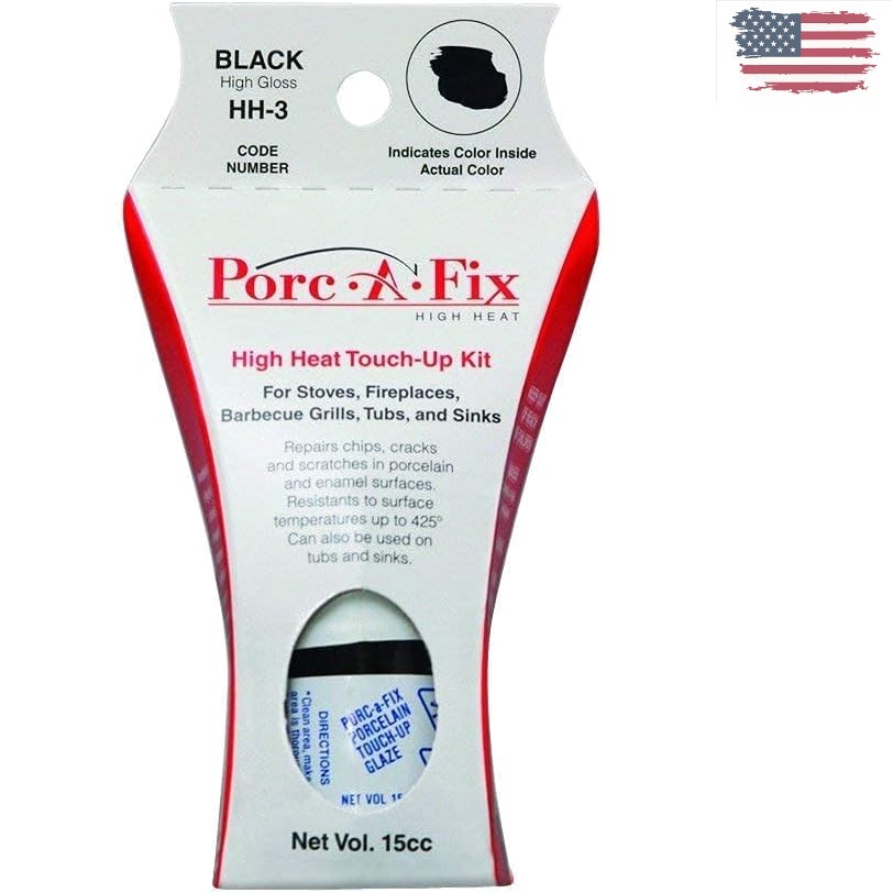 Comprehensive High Heat Repair Kit for Porcelain & Enamel – Waterproof & Glossy