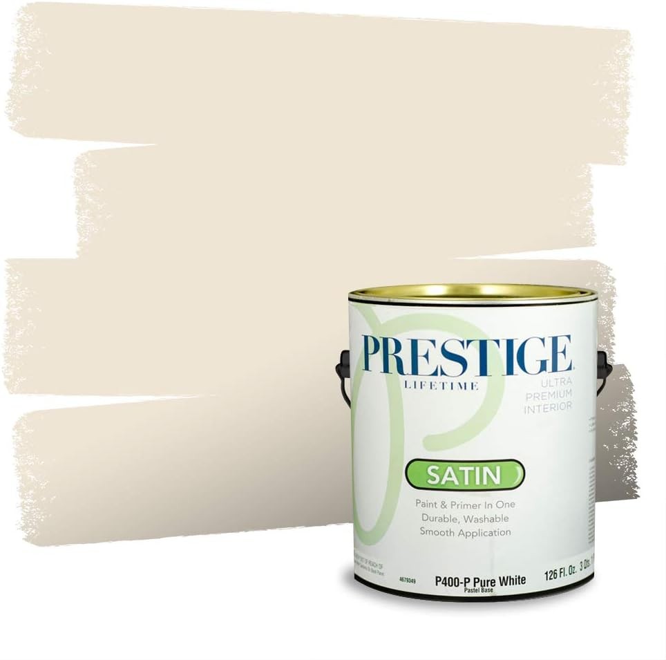 Interior Satin 100% Acrylic Latex Paint & Primer-In-One, Low VOC