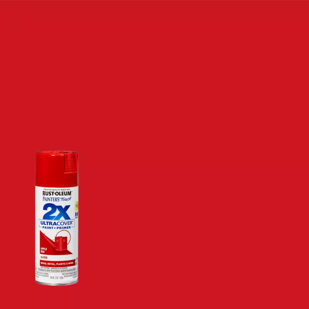 12 Oz. Gloss Apple Red General Purpose Spray Paint
