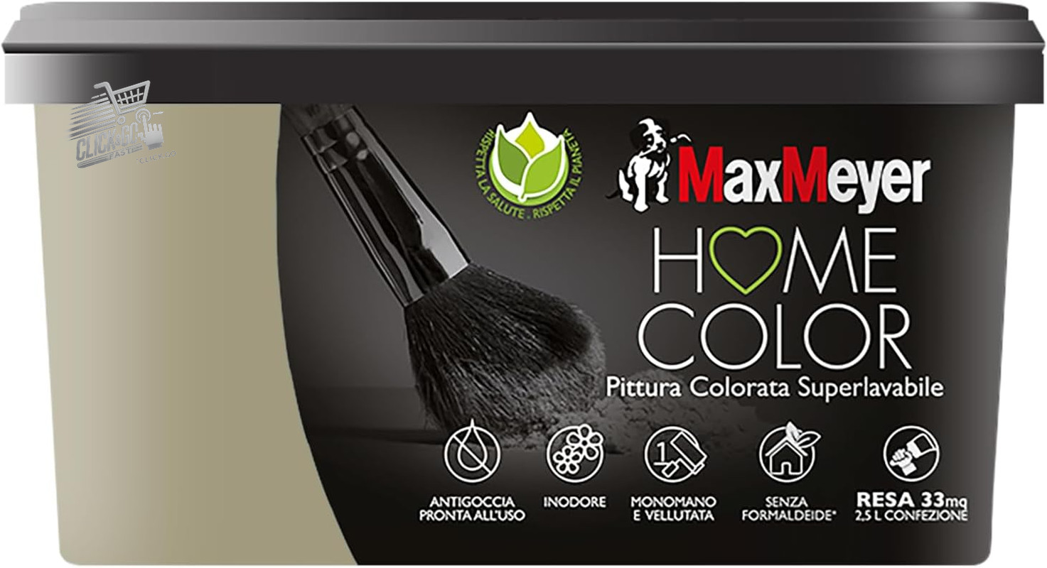MaxMeyer Super Washable Colorful Matte Professional Interior Wall Paint 2.5L