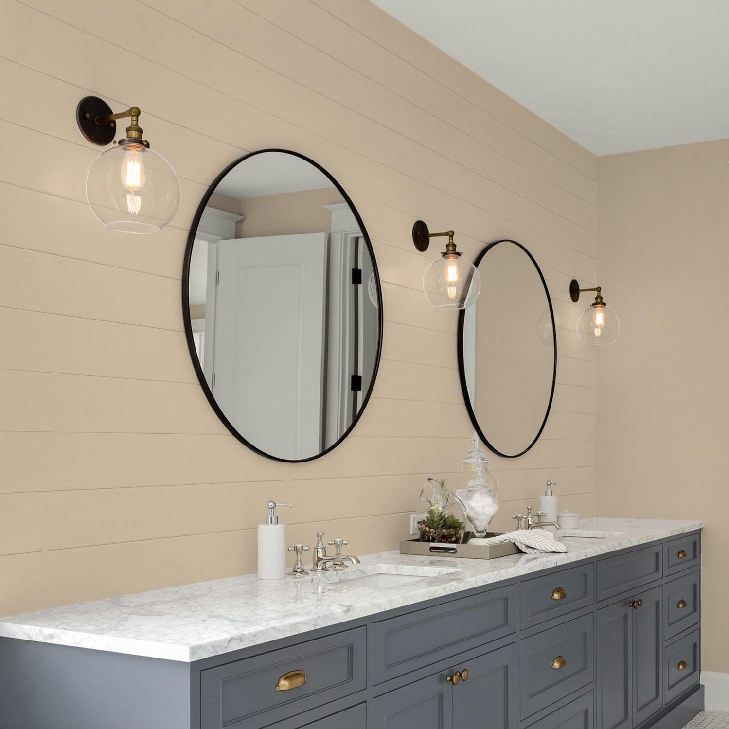 Glidden Total Interior Wall Paint Premiumr All-In-One Best Beige/Beige Eggshell