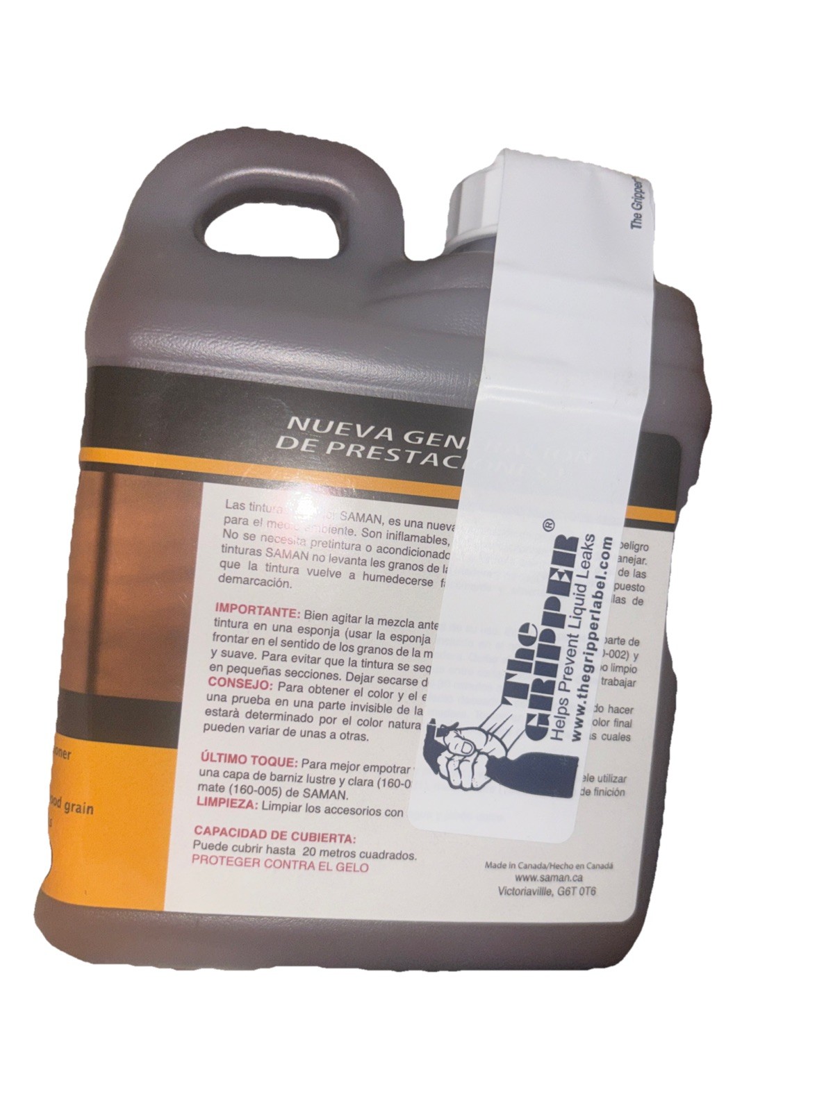 SAMAN Professional Grade Antique Walnut Water Stain 32 oz Effortless Finishes