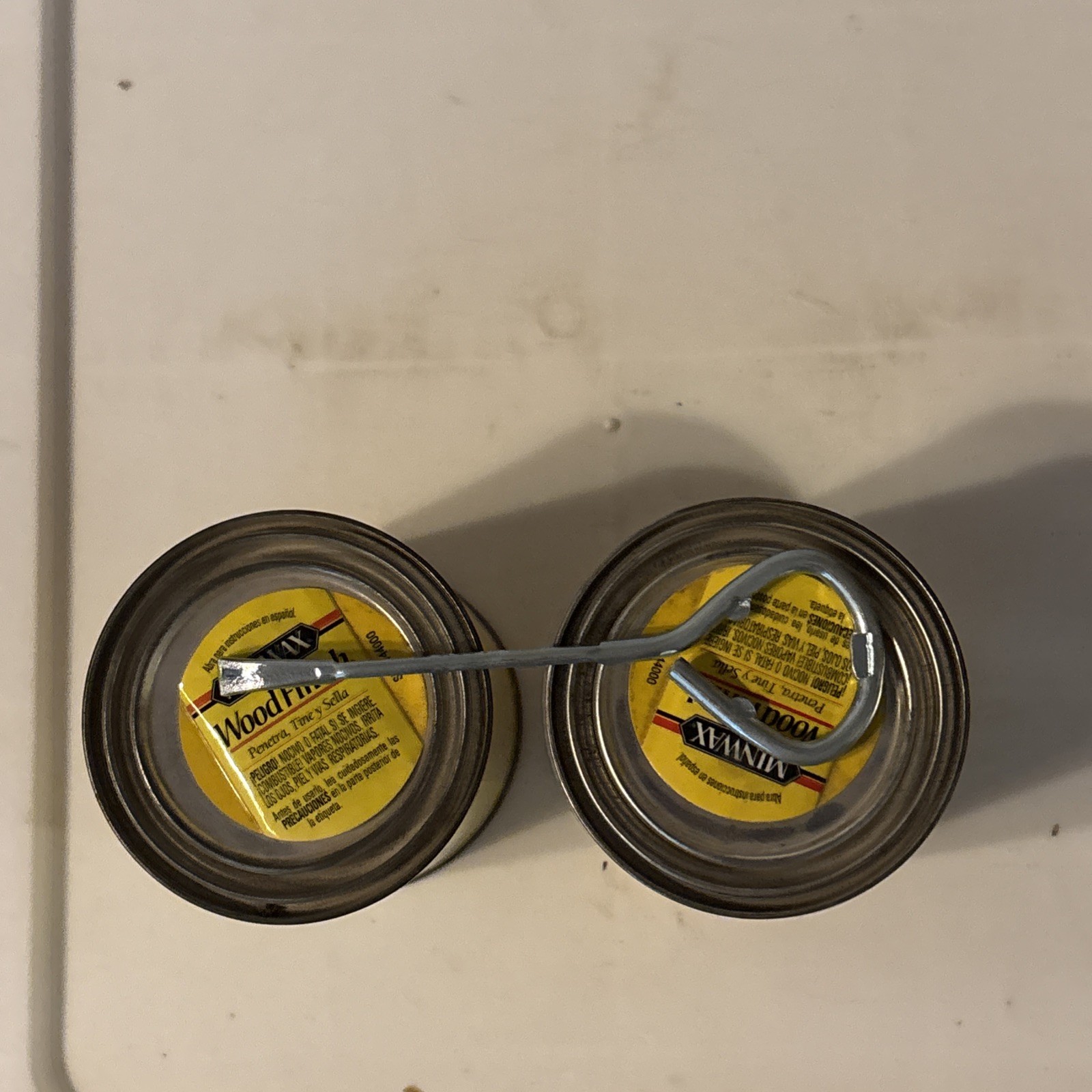 2 NEW Minwax Pickled Oak 260 Wood Finish Oil-Based Wood Stain 8 oz 1/2 Pint