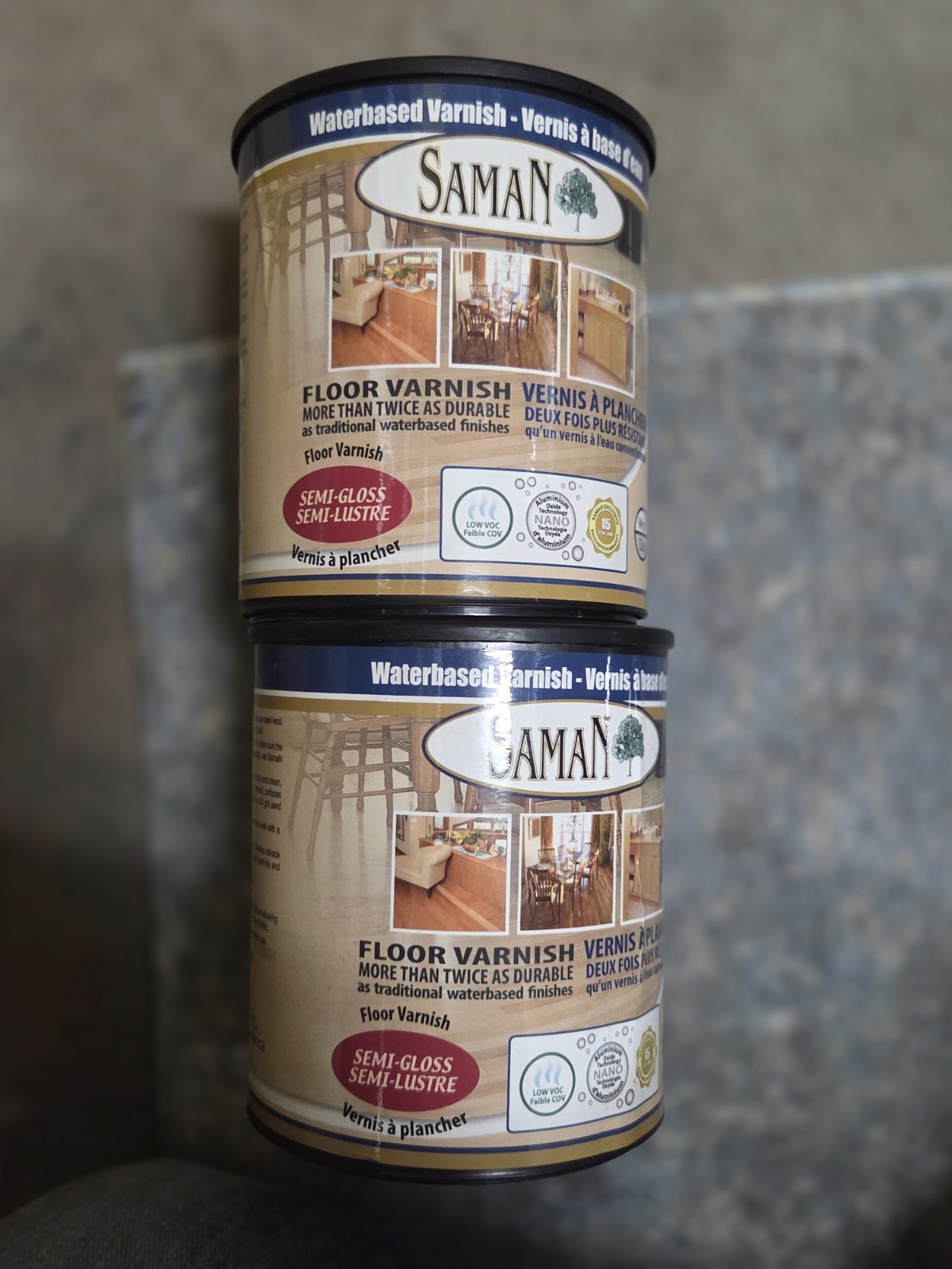Saman Semi Gloss water based 32 oz