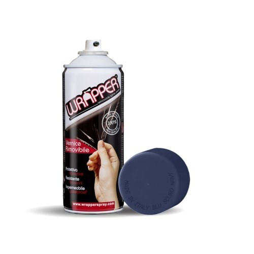 Elastic Removable Spray Paint Film Wrapper 400ml Dark Blue Navy