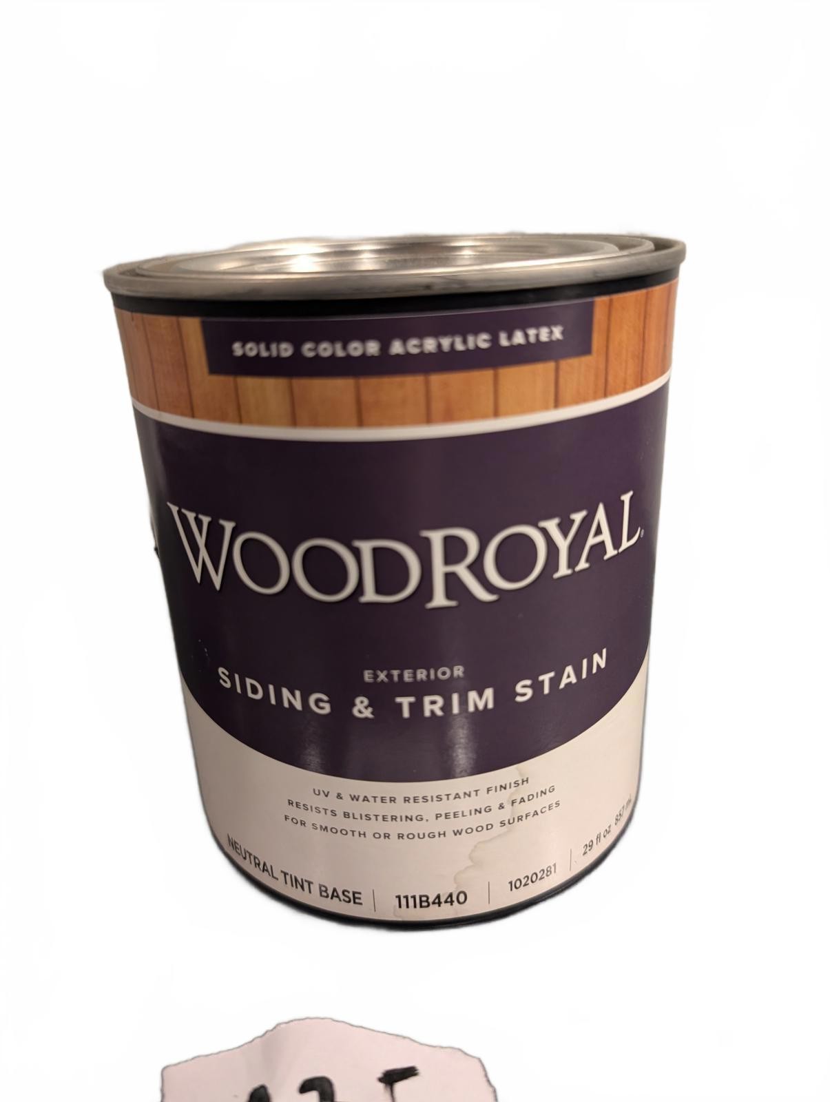 Siding & Trim Stain | Wood Royal – Ace Brand – 1 Quart – Acrylic Latex – Neutral
