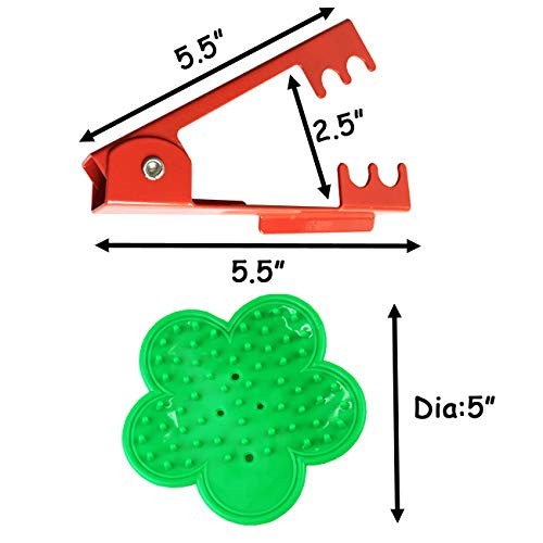 3PCS Professional Rose Leaf Thorn Stripper Kit Stripping Tool Thorn Remover