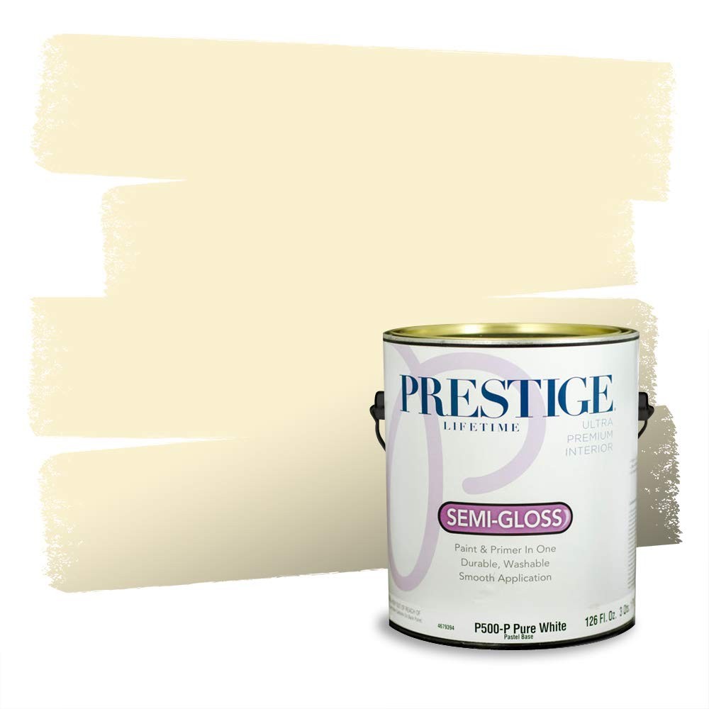 PRESTIGE Paints Interior Paint and Primer In One 1 Gallon Semi Gloss Comparable